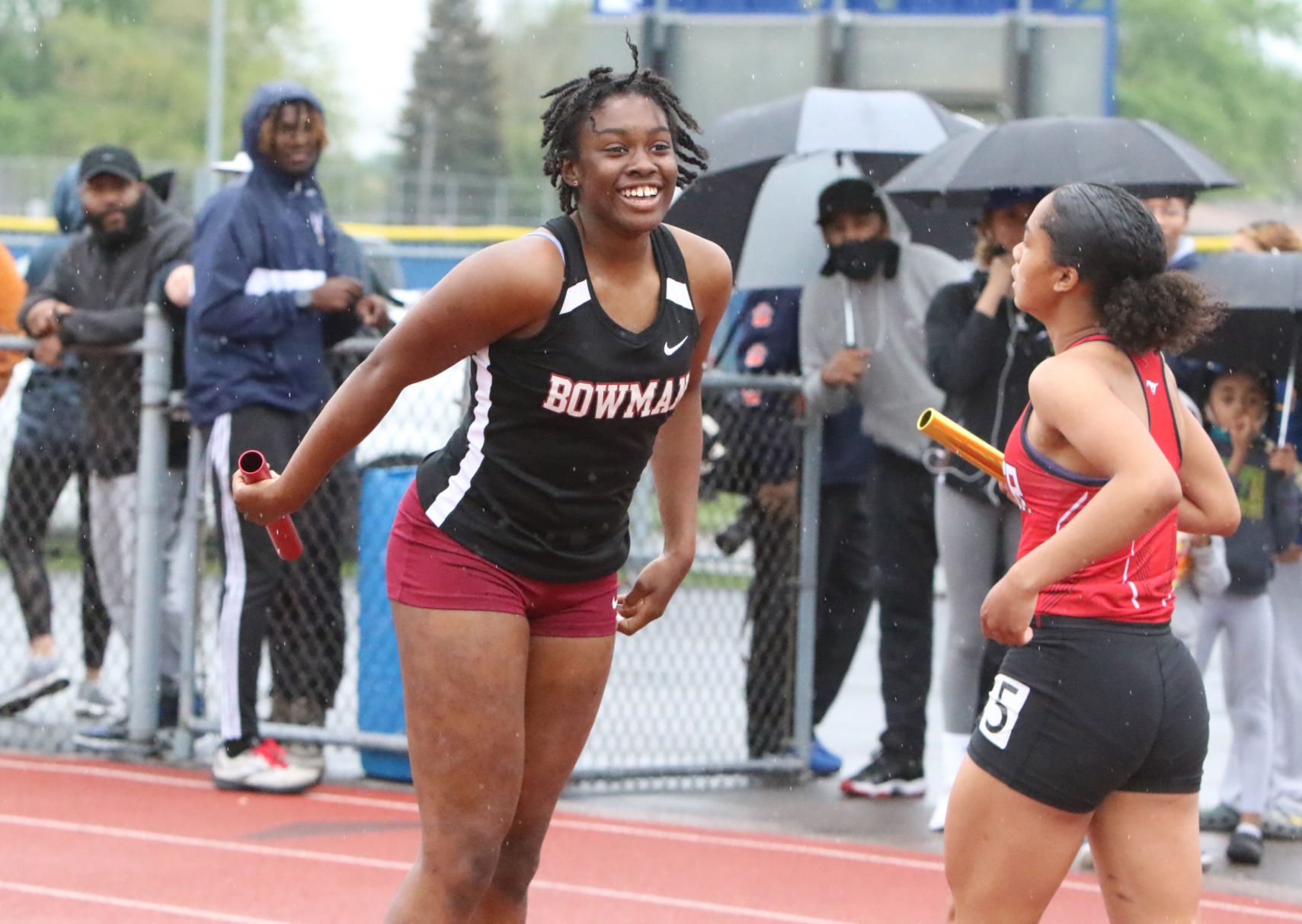 Highland girls track sectional